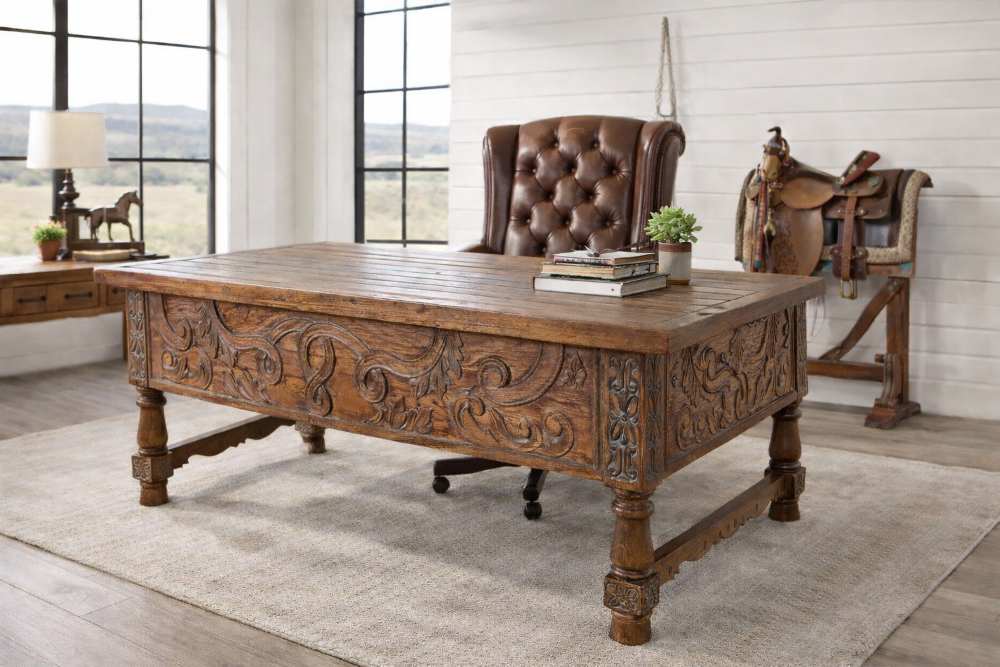LMT Design Badlands Executive Western Rustic Desk