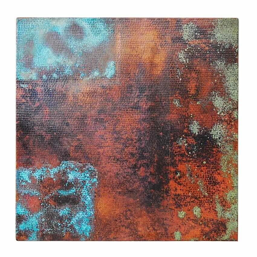 LMT Design Roughneck Modern Rustic Copper Top Coffee & End Table Set