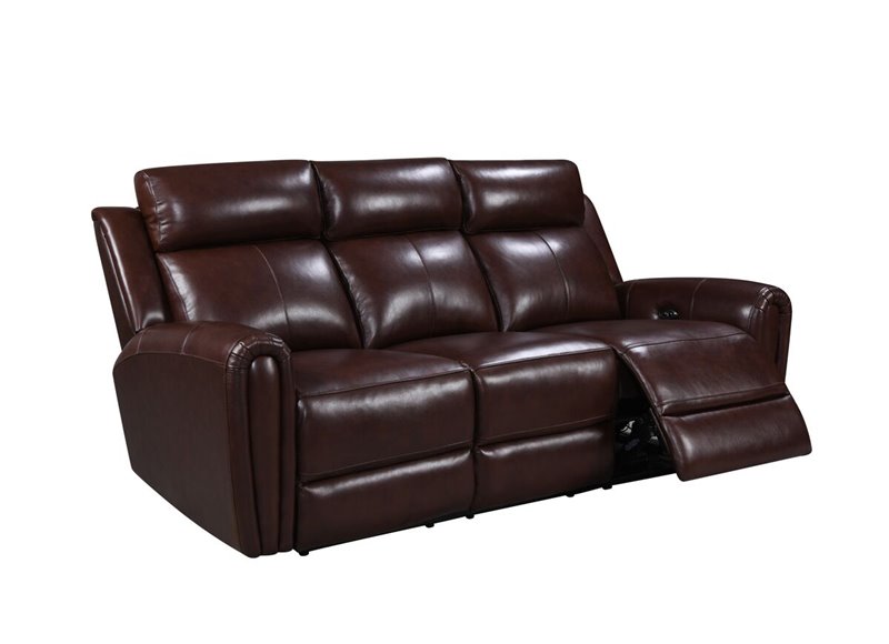 Jonathan Brown Leather Power Reclining Sofa Set