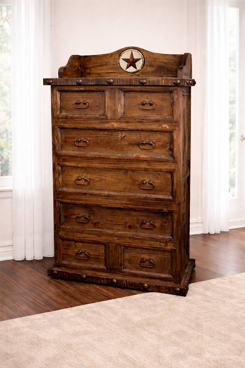 Lone Star Ranch Western Rustic Bedroom Set