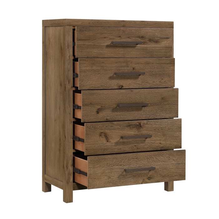 Matisse Warm Rustic Brown Bedroom Set