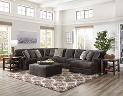 Mammoth Smoke Sectional with RAF Chaise