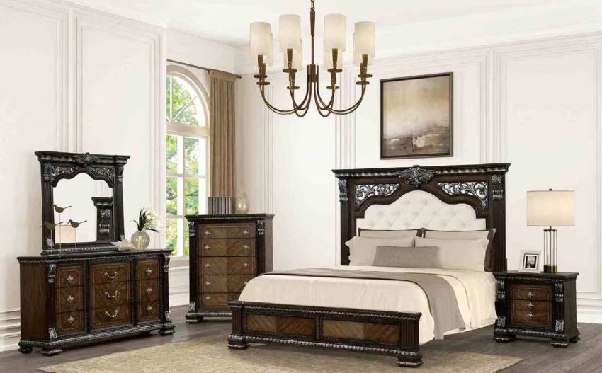 Promenade Old World Traditional Bedroom Set in Espresso Promenade Old World Traditional Bedroom Set in Espresso