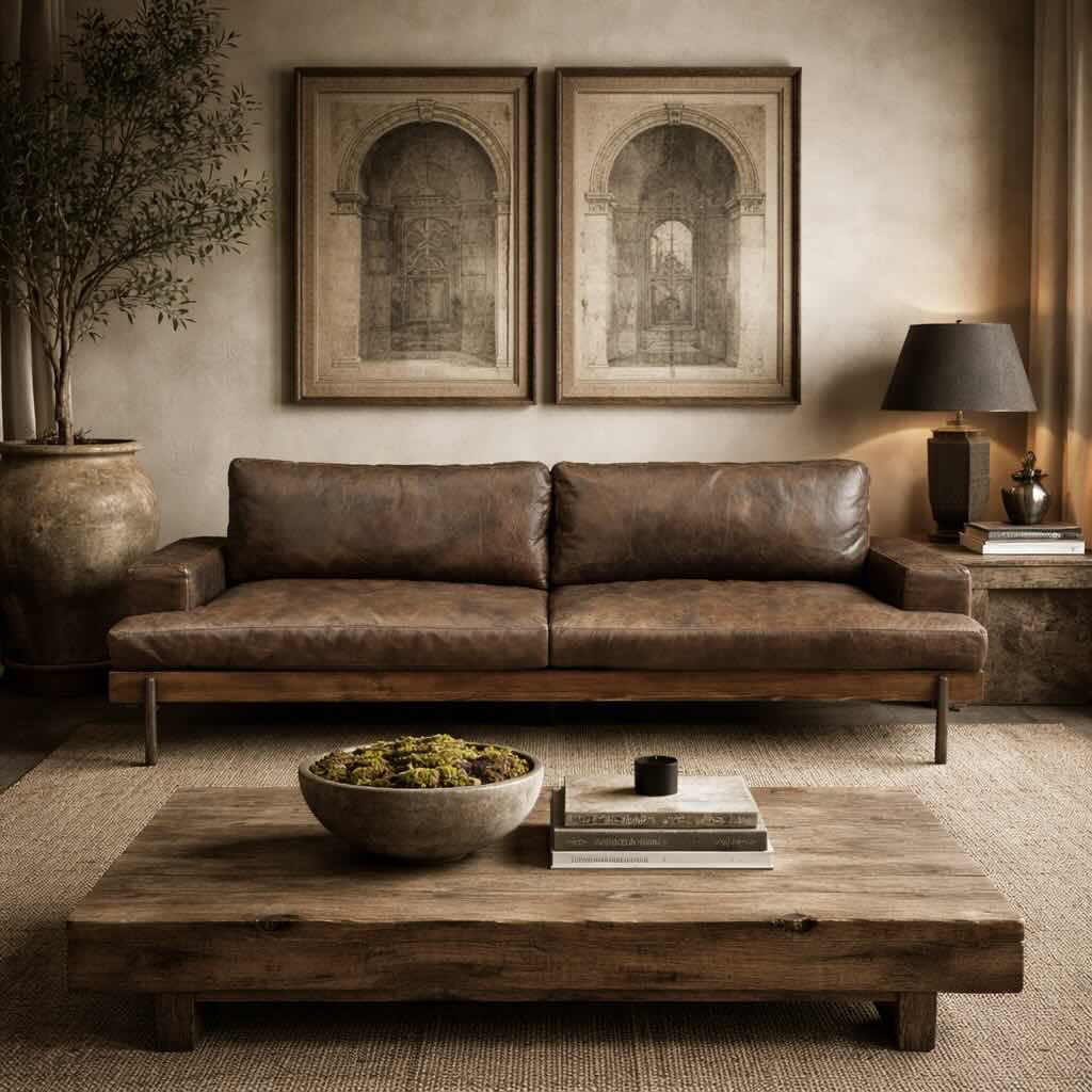 Ashbourne Restoration Hardware Inspired Vintage Leather Sofa Ashbourne Restoration Hardware Inspired Vintage Leather Sofa