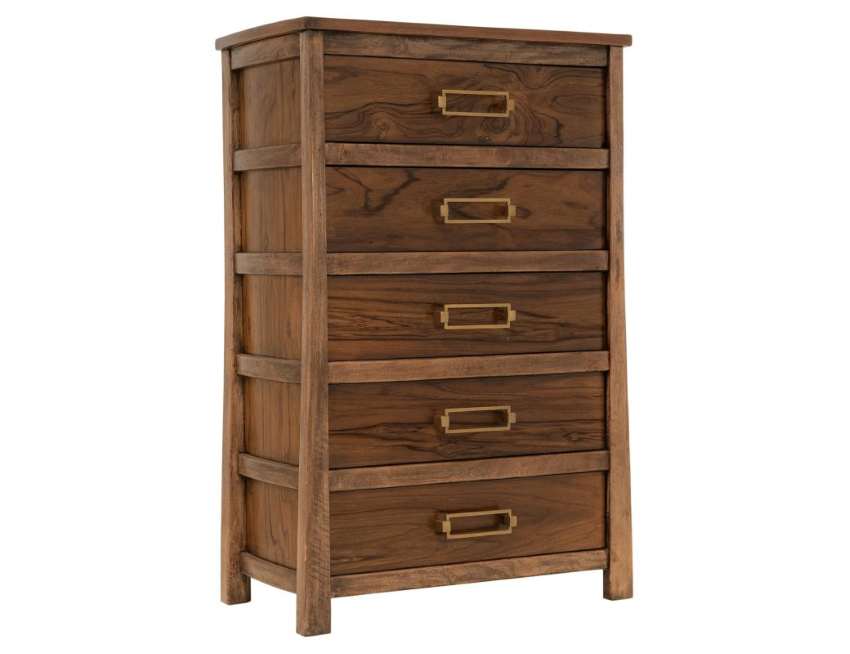 Roots Modern Organic Bedroom Set in Brown