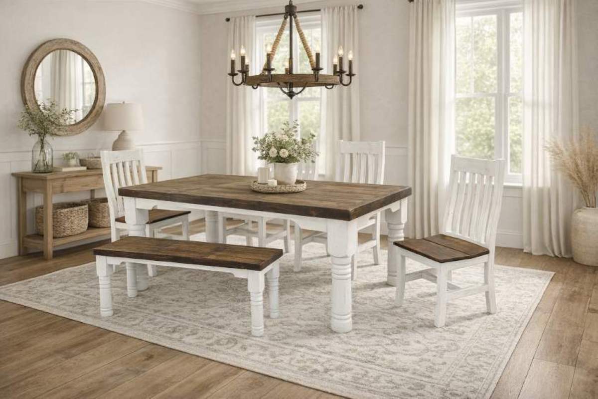 Rustic Farmhouse Dining Sets