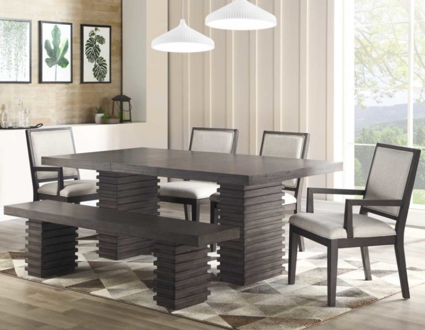 Mila Dining Room Set with Bench