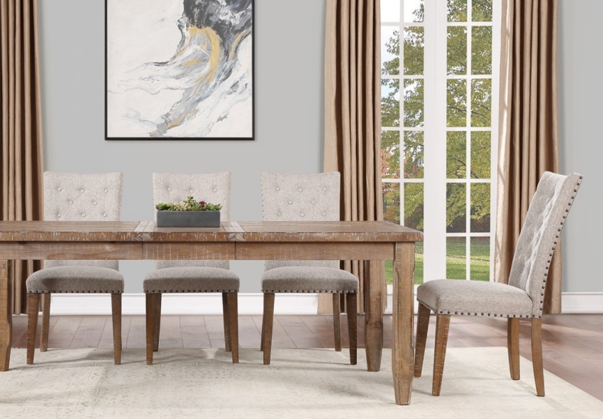 Riverdale Dining Room Set with Upholstered Chairs