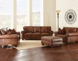 Silverado Leather Living Room Set
