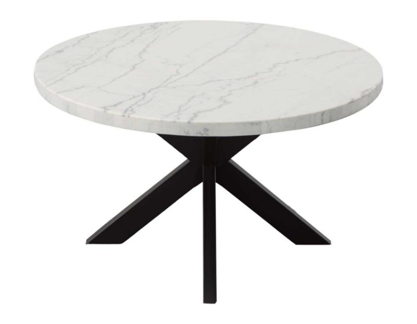 Xena Round Marble Dining Room Set