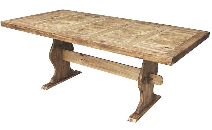Sedona Natural Wood Rustic Dining Set - Dallas Designer Furniture Exclusive