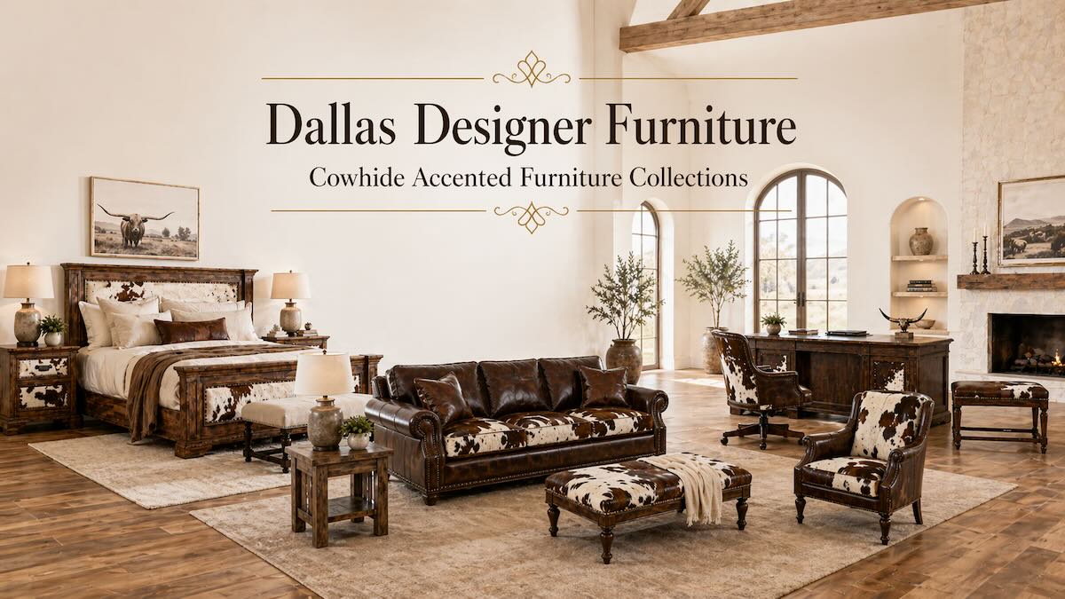 Shop Cowhide Furniture at Dallas Designer Furniture
