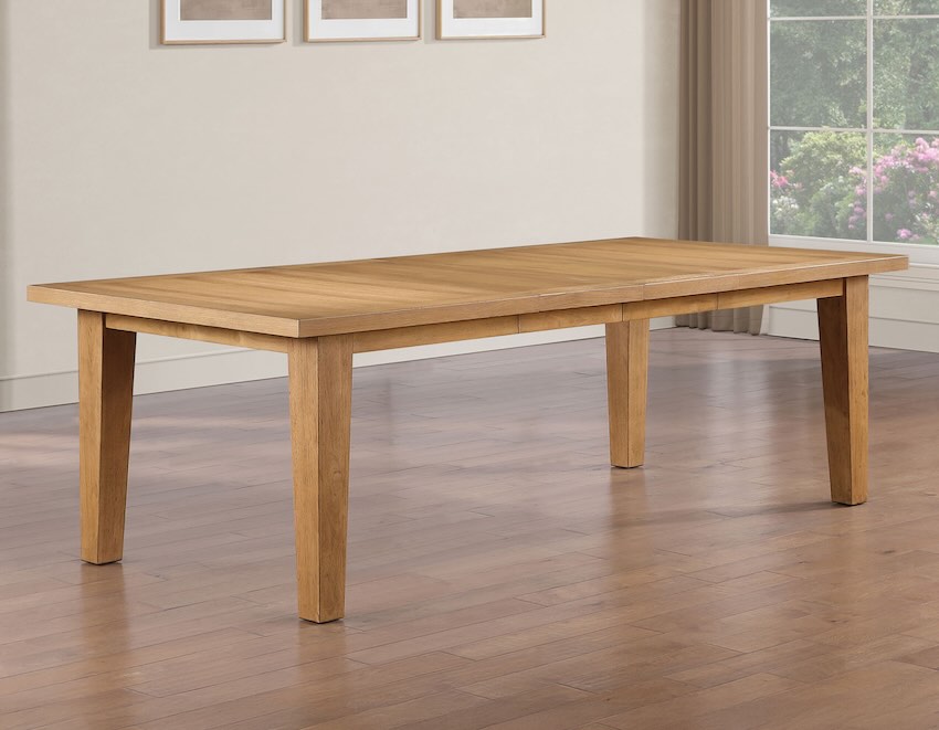 Sommerset Farmhouse Dining Set with Large Wood Table