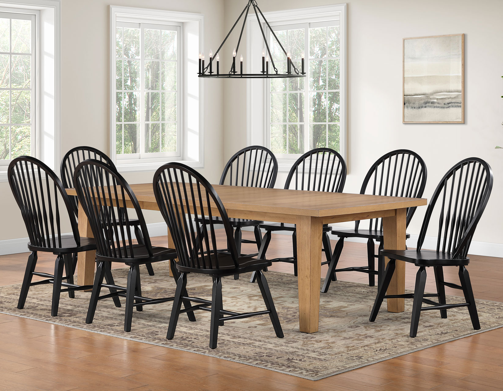 Farmhouse Dining Sets Collection 4