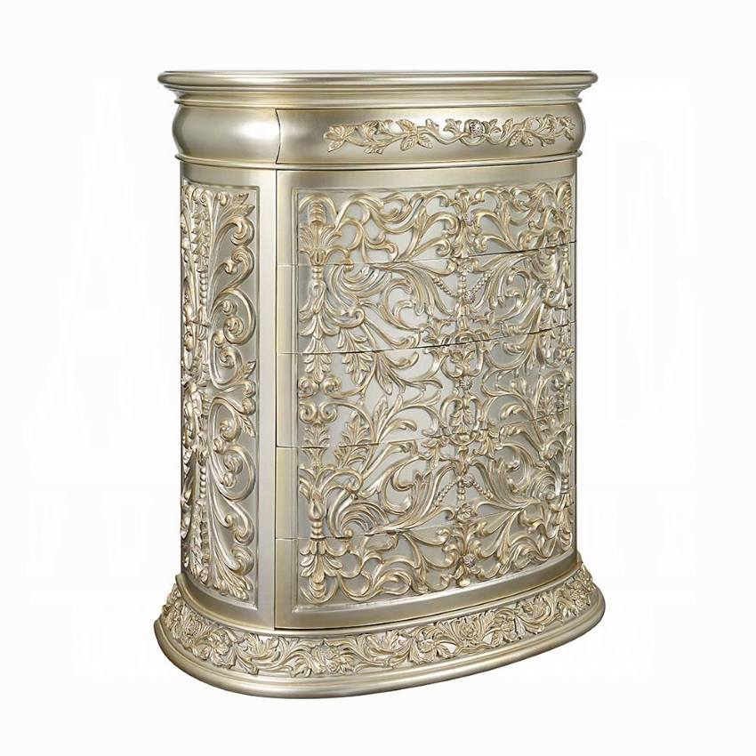 Sorina Antique Gold French Traditional Luxury Bedroom Set