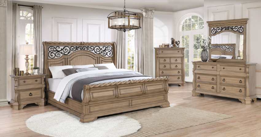 Sterling Crest Traditional 5-Piece Bedroom Set *Limited-Time Sale*