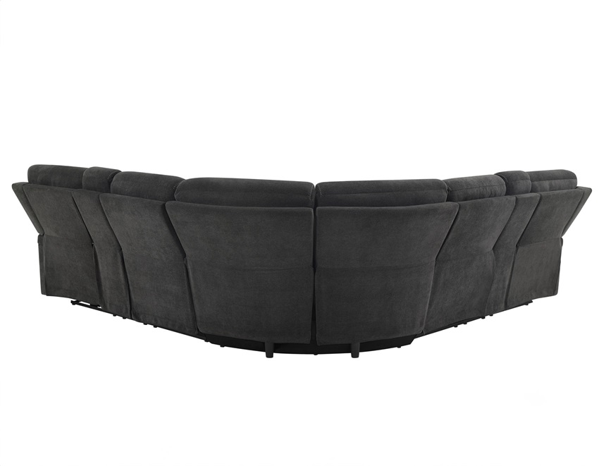 Seattle Power Reclining Sectional with Wireless Charging Ports
