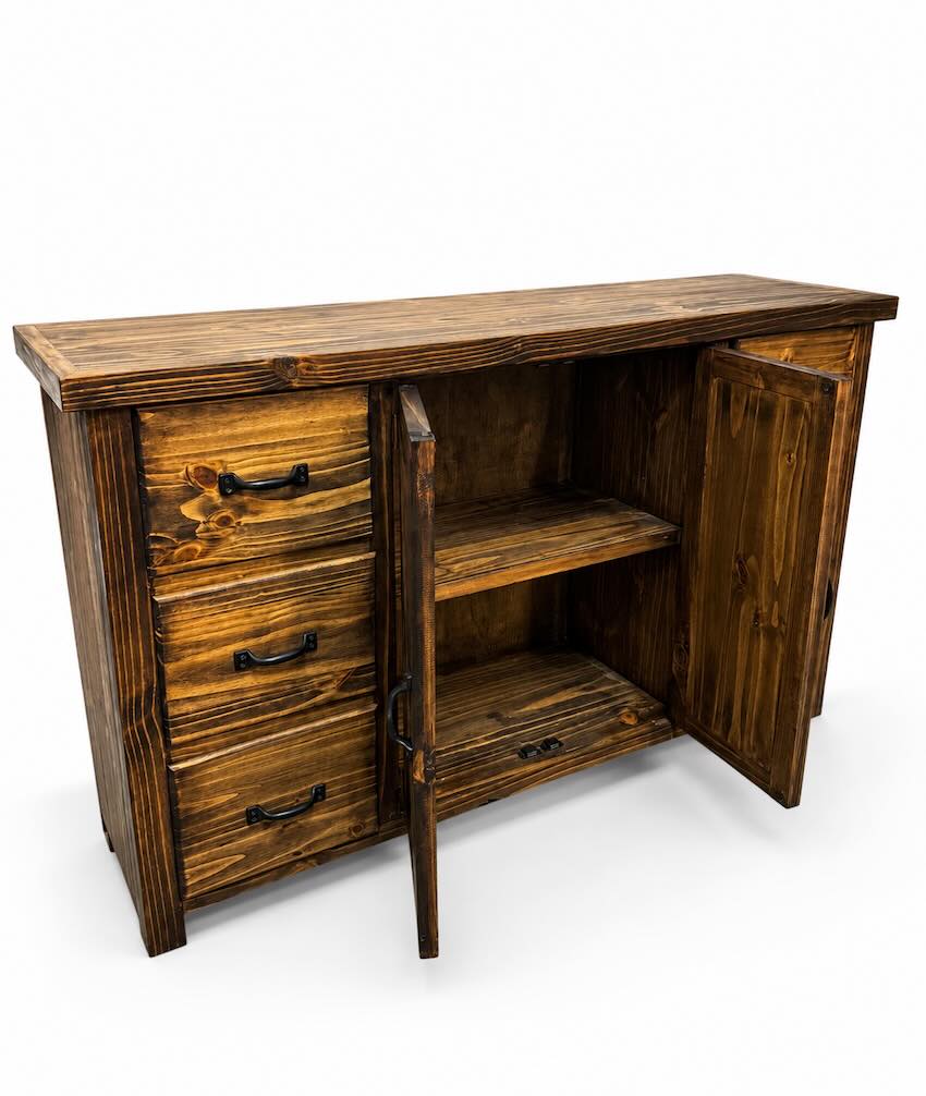Summerfield Farmhouse Brown Rustic Bedroom Set