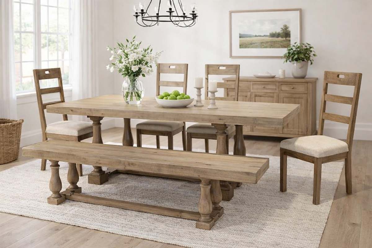 Farmhouse Dining Sets Collection 2