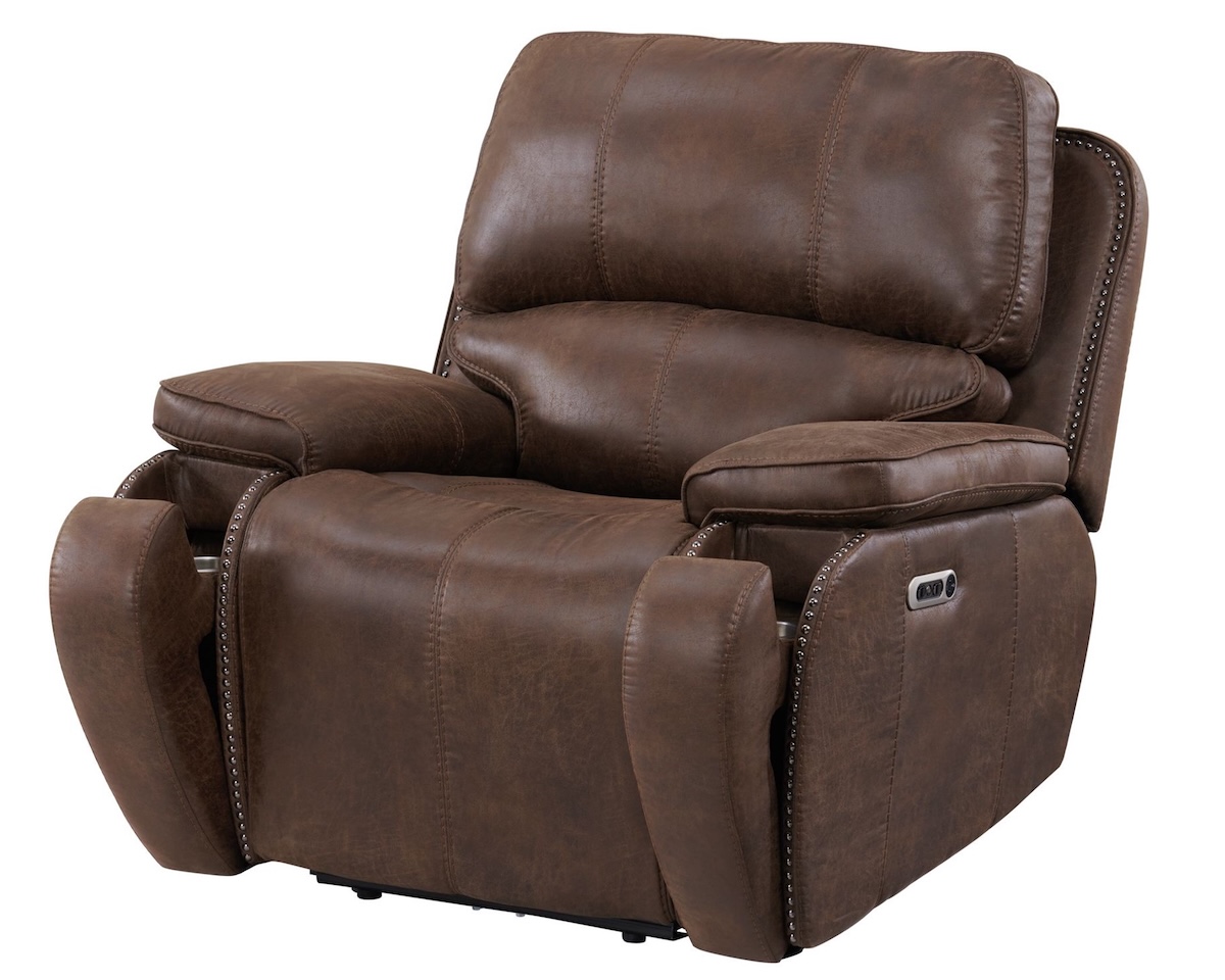 Atlantis Power Reclining Sofa Set — Western Flair Performance Fabric