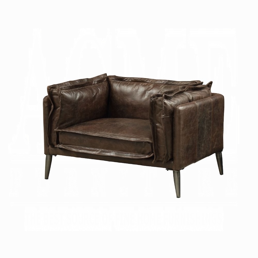 Wexford Manor Restoration Hardware Inspired Distressed Leather Sofa