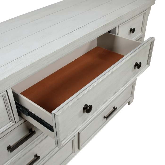 Willowbrook Light Gray Modern Farmhouse Bedroom Set with Storage Bed