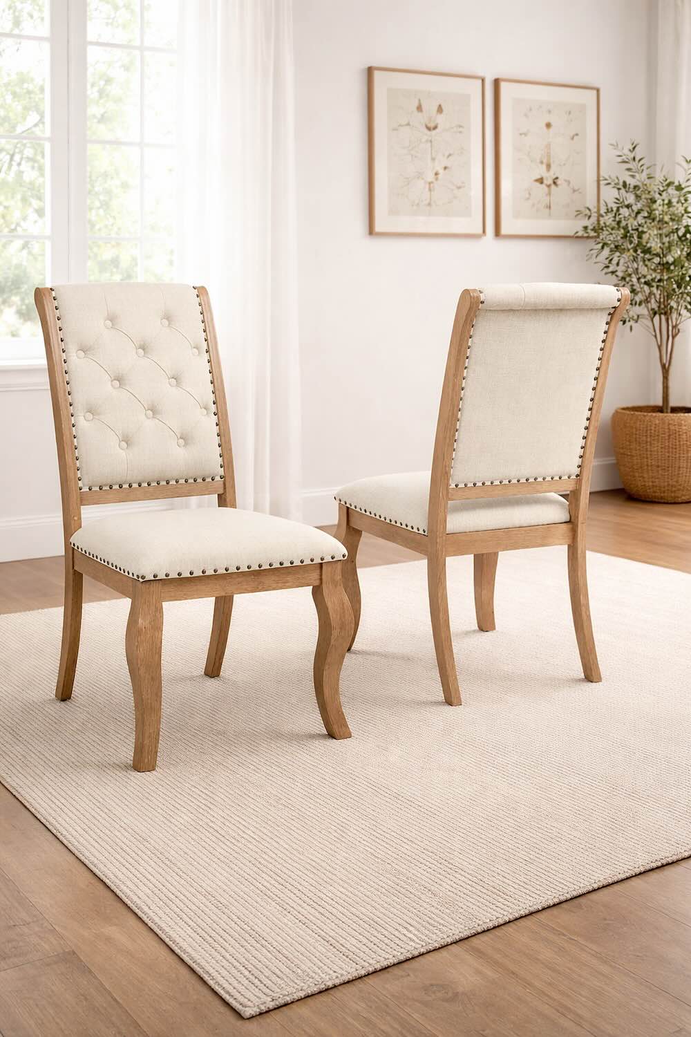 Willowmere Modern Formal 7-Piece Dining Room Set