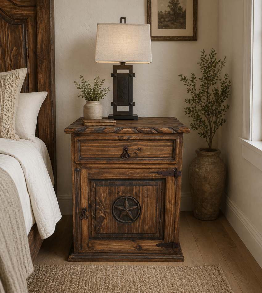 Wistar Ridge Western Rustic Star Bedroom Set