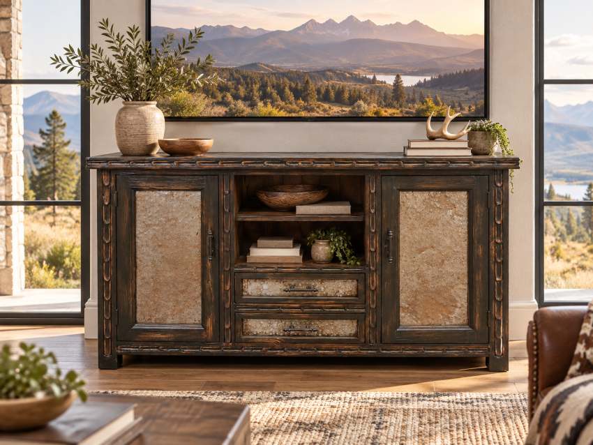 LMT Design Cimmaron Rustic Console